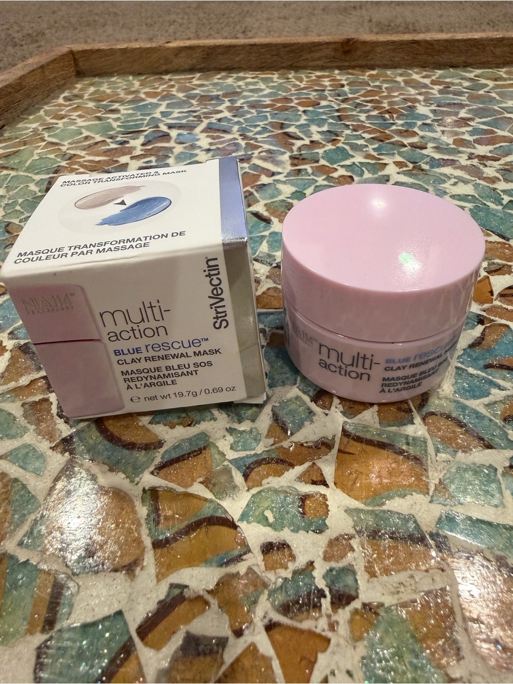 StriVectin Multi-Action Blue Rescue Clay Renewal Mask - 0.69 oz